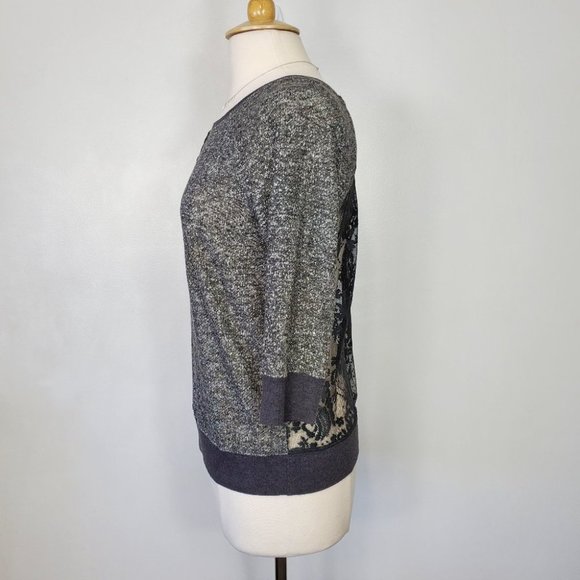 Miken Active Sweatshirt Elevated Sweatshirt with Back Lace Panel Size XL - Picture 4 of 12